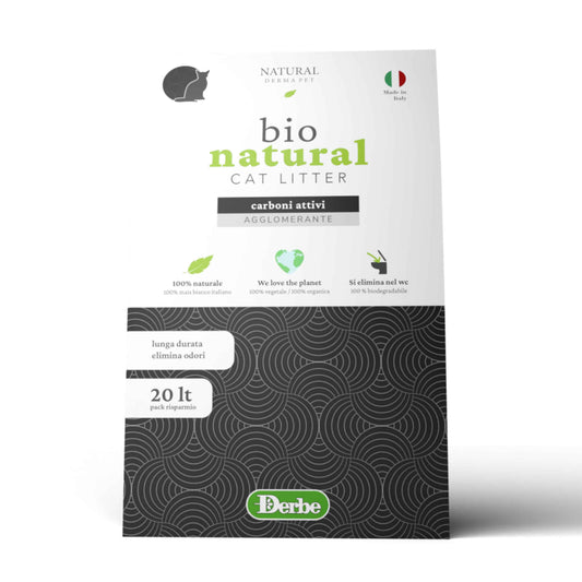 Cat Litter – Clumping Litter – Corn & Activated Carbon – Odor Control, Dust-Free, Eco-Friendly